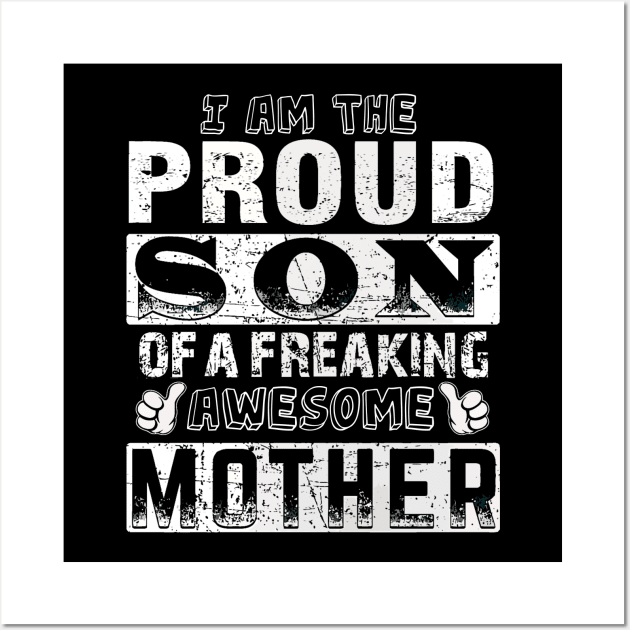 Mother for the proud son Wall Art by LiFilimon